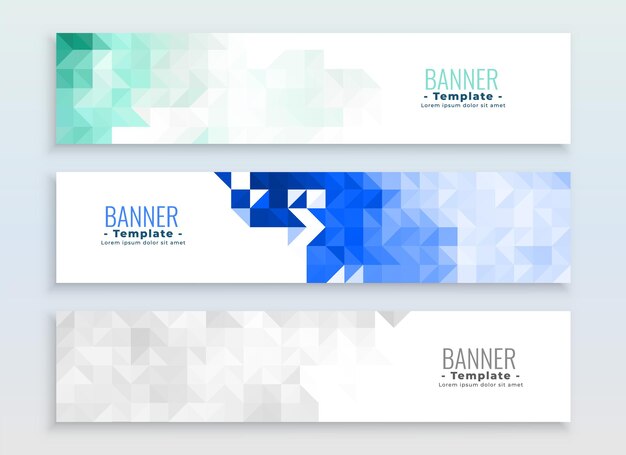 diseño elegante de encabezado web amplio en conjunto para promoción corporativa