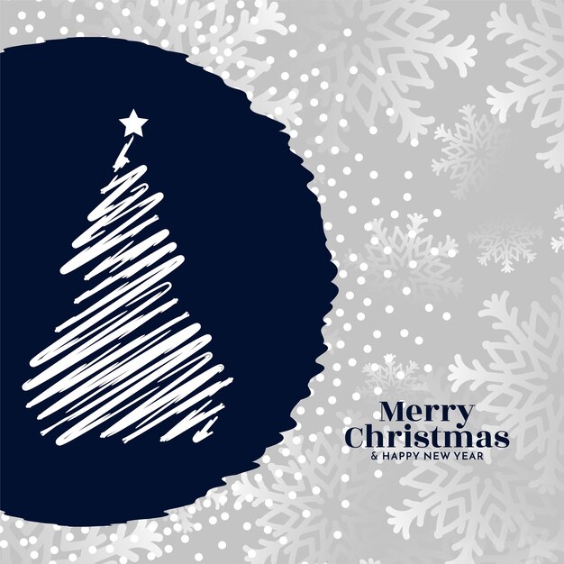 Diseño elegante hermoso del fondo del festival de la Feliz Navidad