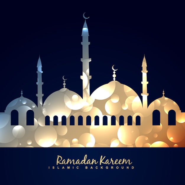 Vector gratuito diseño elegante para ramadán kareem