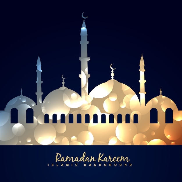 Diseño elegante para ramadán kareem