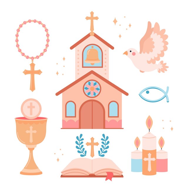 Diseño de escenografía de artículos de primera comunión