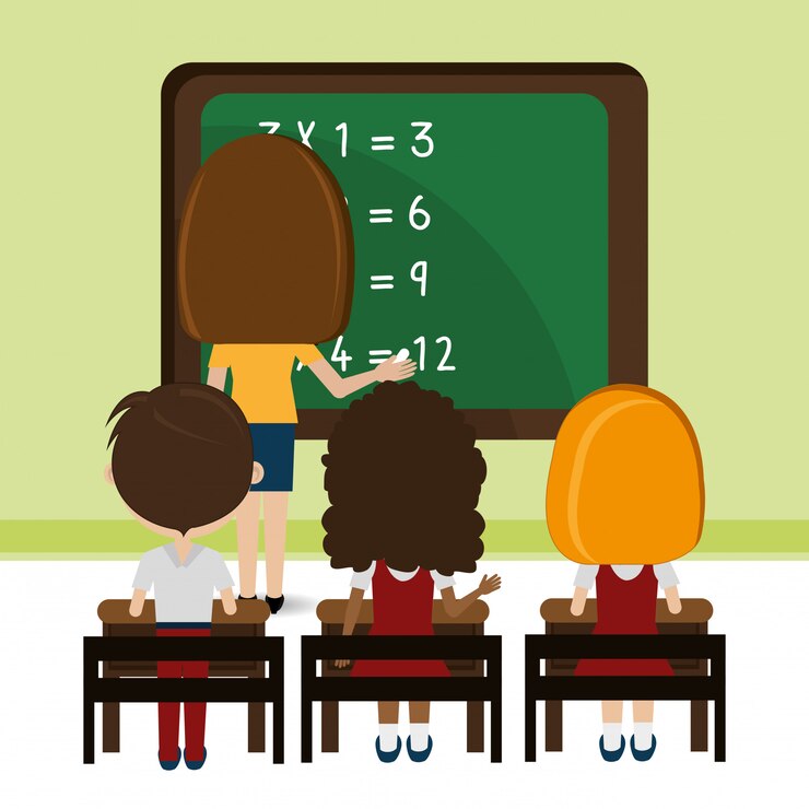 Vector gratuito diseño escolar.