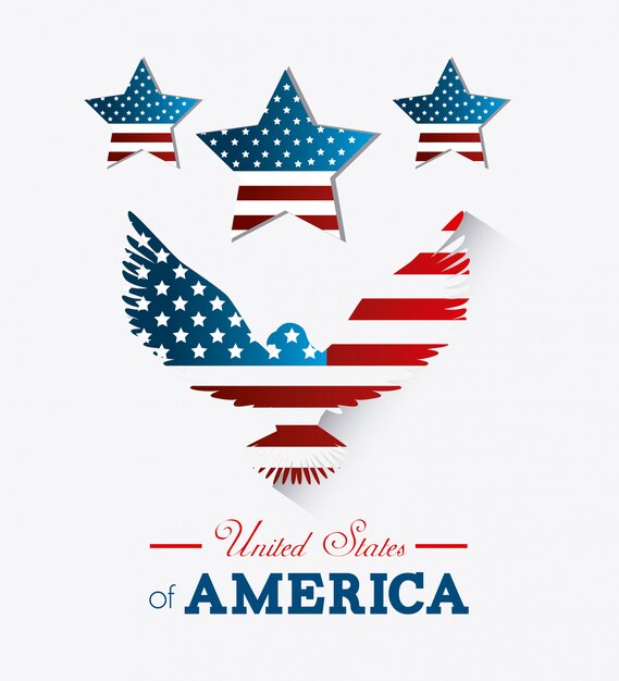 Diseño de estados unidos.