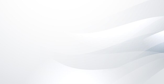 diseño de estandarte moderno y minimalista con telón de fondo gris