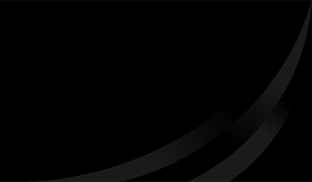Vector gratuito diseño de estilo degradado minimalista de lujo negro de fondo