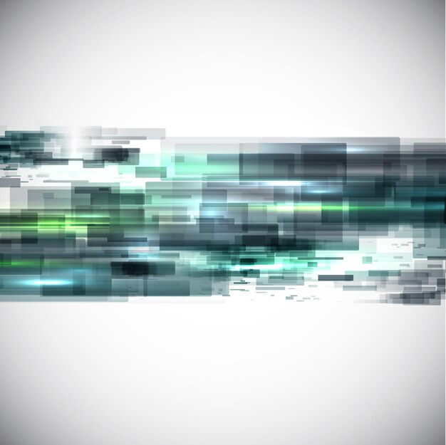 Diseño de fondo abstracto con un ambiente futurista