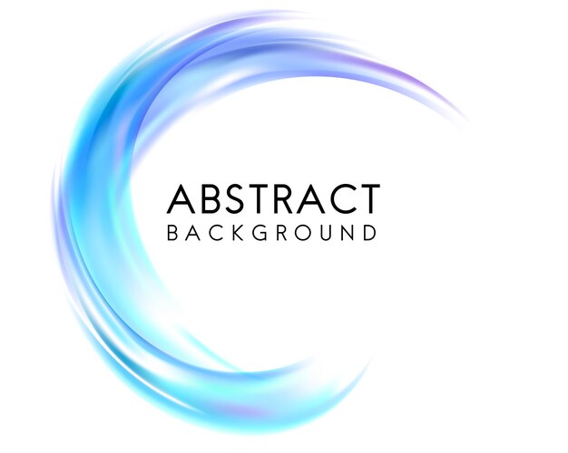 Diseño de fondo abstracto en azul