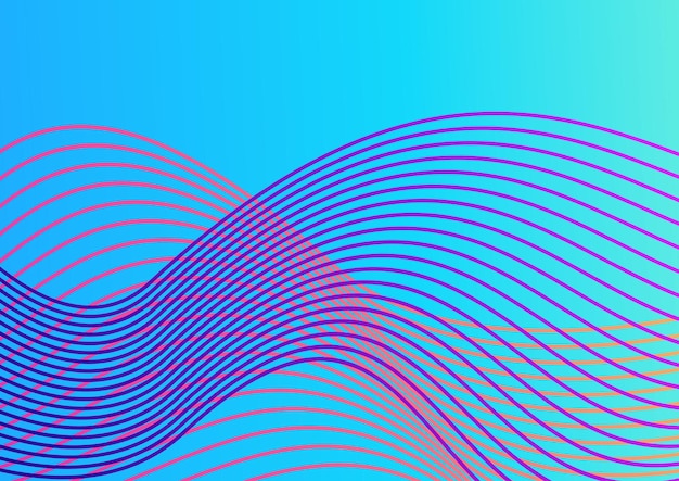 Diseño de fondo abstracto degradado vectorial