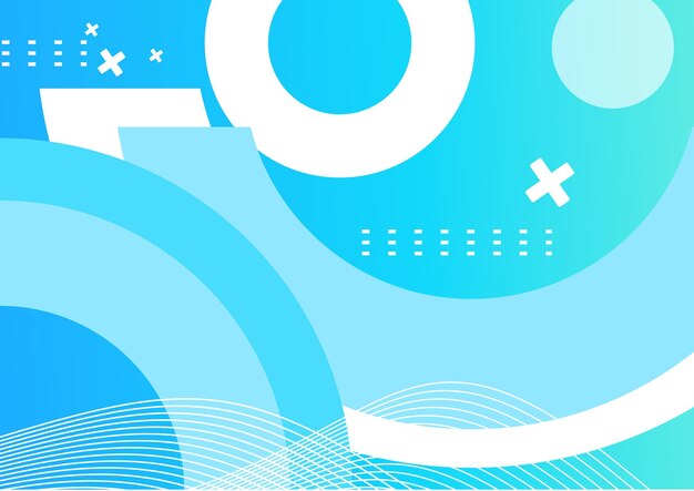 Diseño de fondo abstracto degradado vectorial