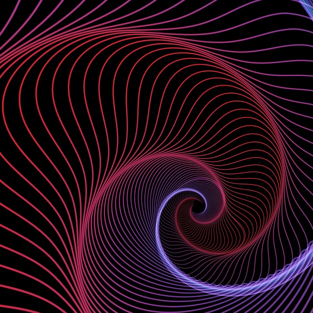 Diseño de fondo abstracto con diseño de líneas de gradiente