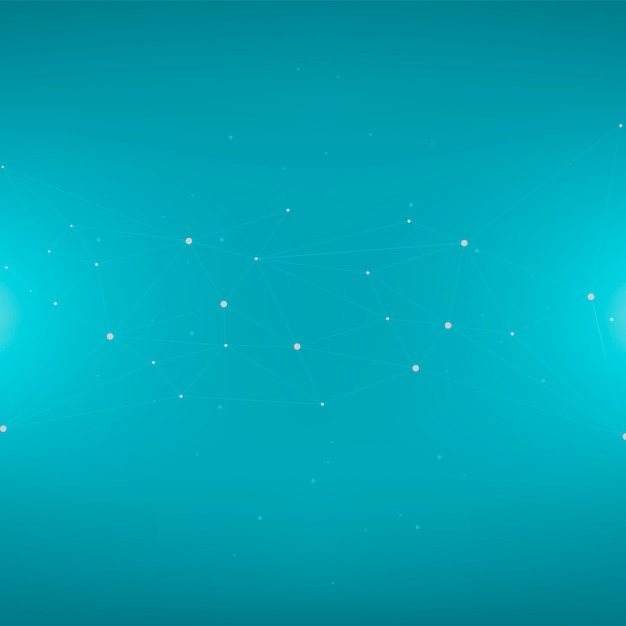 Diseño de fondo abstracto con estrellas en azul