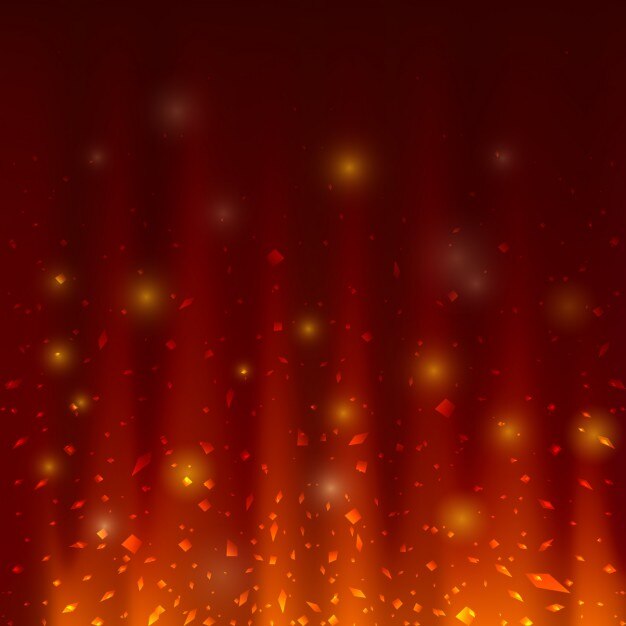 Diseño de fondo abstracto de fuego