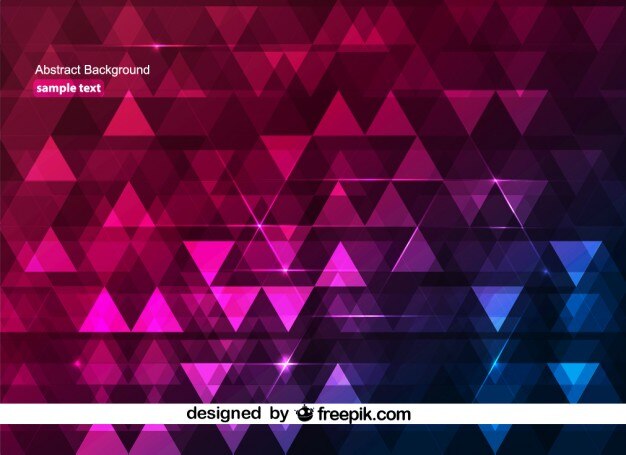 Diseño de fondo abstracto geométrico brillante