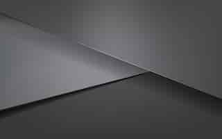 Vector gratuito diseño de fondo abstracto en gris oscuro