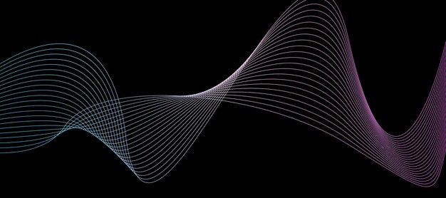 Diseño de fondo abstracto negro
