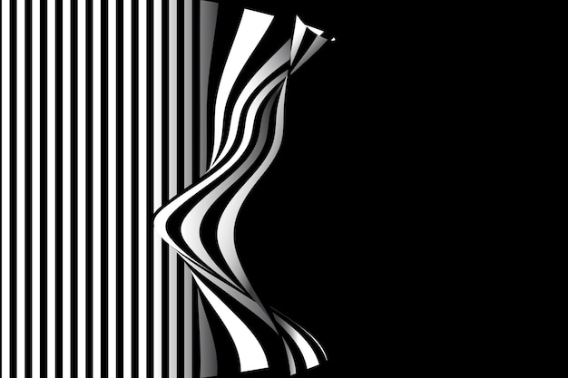 Diseño de fondo abstracto negro