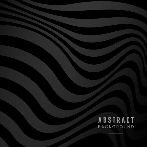 Diseño de fondo abstracto negro