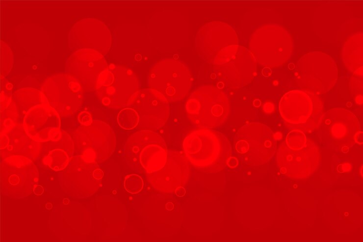 Vector gratuito diseño de fondo abstracto rojo bokeh
