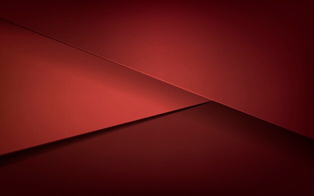 Diseño de fondo abstracto en rojo oscuro
