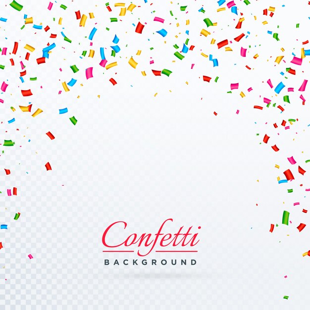 diseño de fondo abstracto vector confeti
