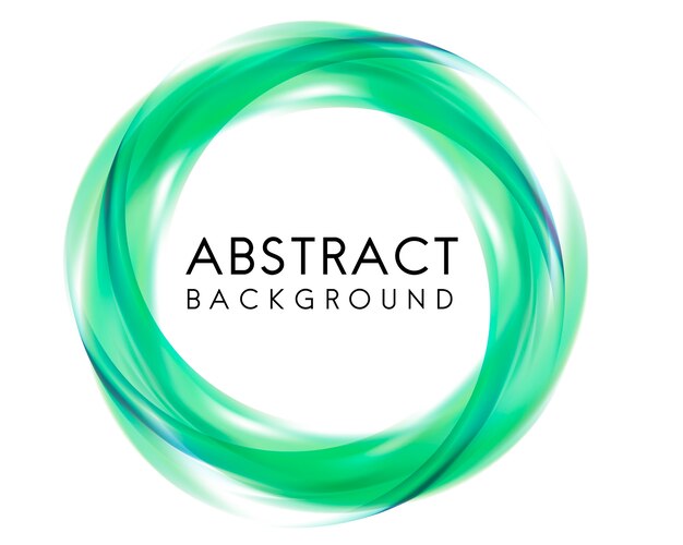 Diseño de fondo abstracto en verde