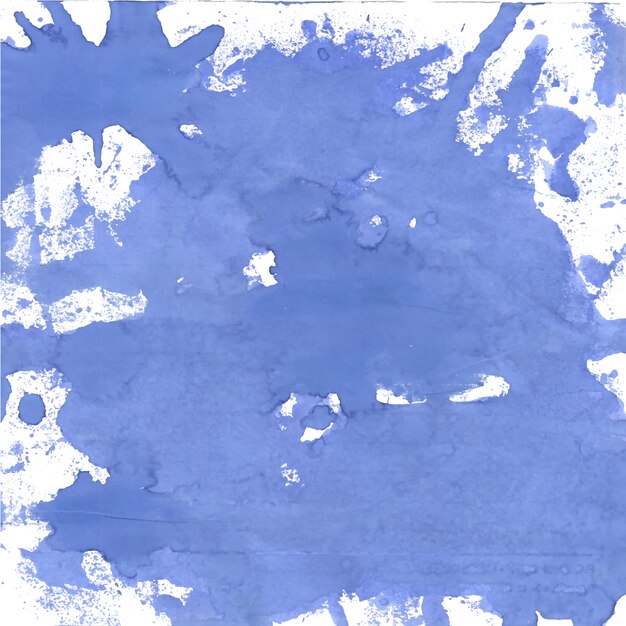 Diseño de fondo de acuarela azul