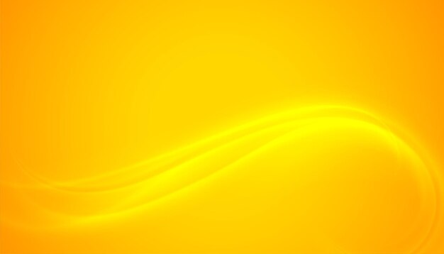 diseño de fondo amarillo de rayas onduladas abstractas y modernas