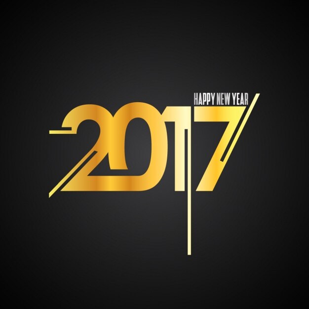Diseño de fondo de año nuevo