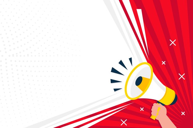 Diseño de fondo del anuncio
