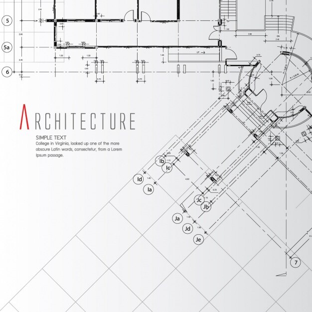 Diseño de fondo de arquitectura