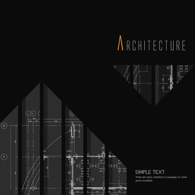 Vector gratuito diseño de fondo de arquitectura