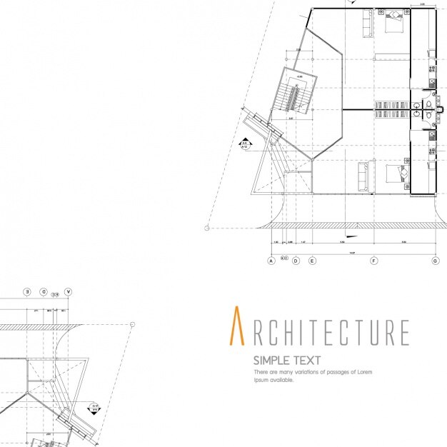 Diseño de fondo de arquitectura