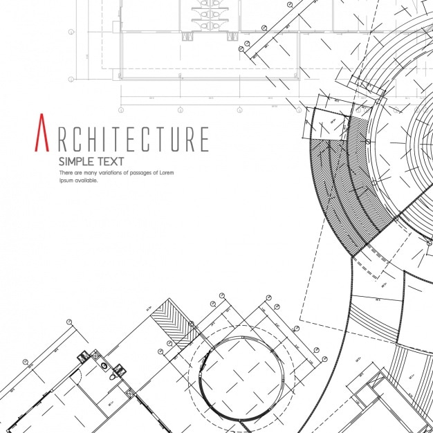 Diseño de fondo de arquitectura