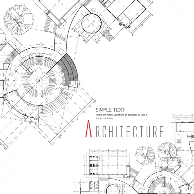 Diseño de fondo de arquitectura