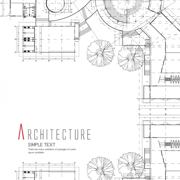 Diseño de fondo de arquitectura