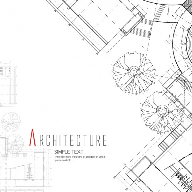 Diseño de fondo de arquitectura