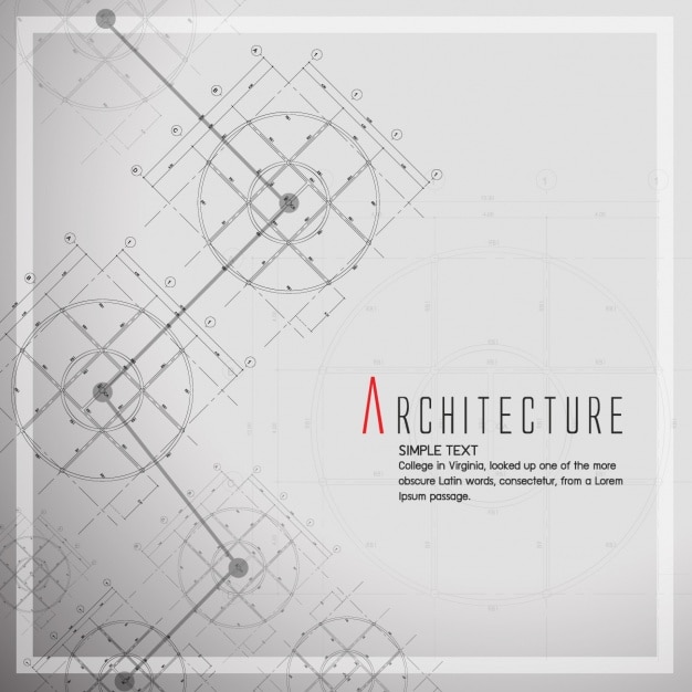 Diseño de fondo de arquitectura