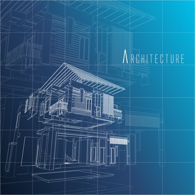 Diseño de fondo de arquitectura