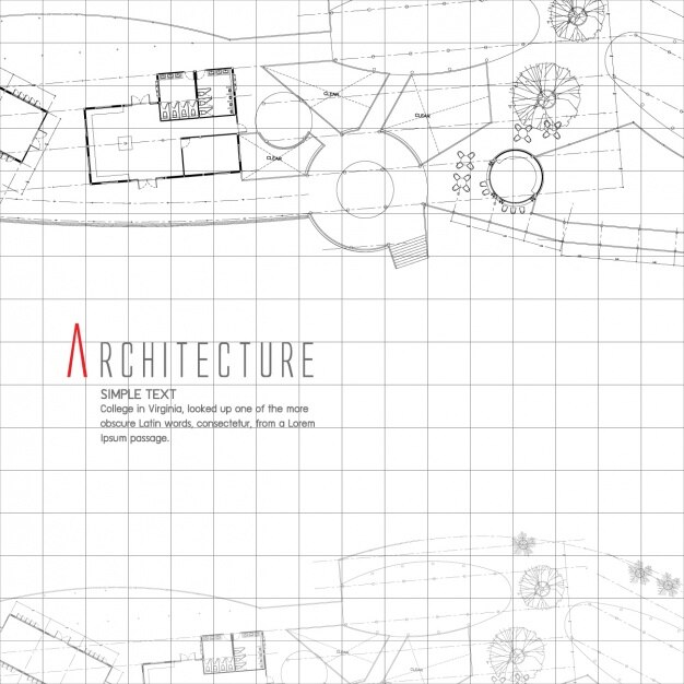 Diseño de fondo de arquitectura