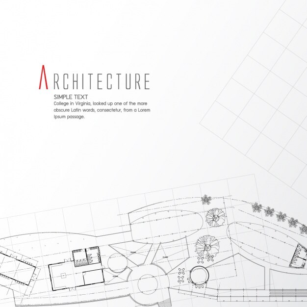Diseño de fondo de arquitectura