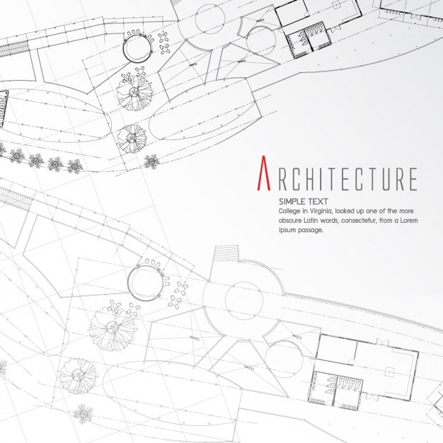 Diseño de fondo de arquitectura
