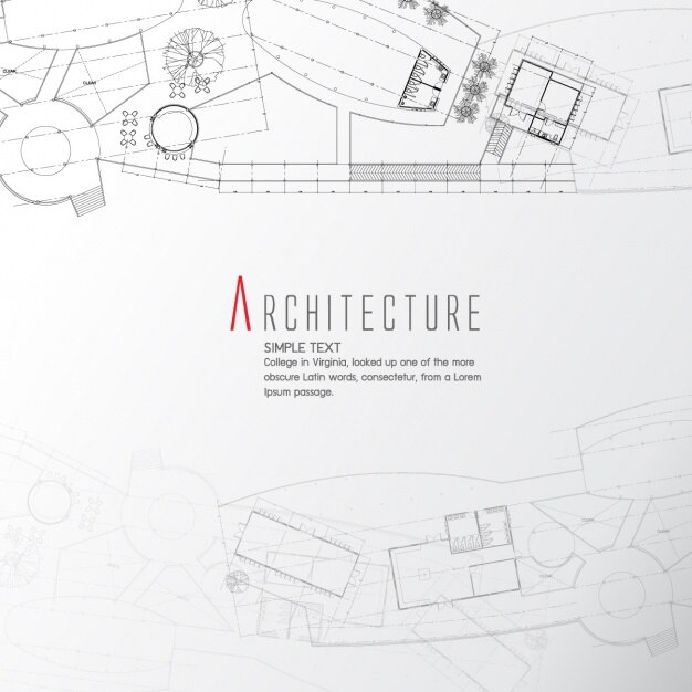 Diseño de fondo de arquitectura