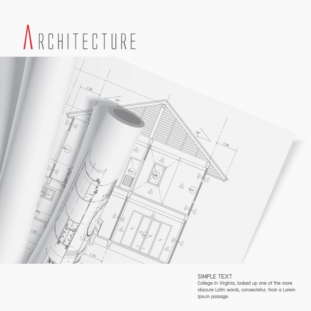 Diseño de fondo de arquitectura