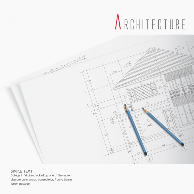 Diseño de fondo de arquitectura