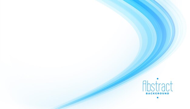 diseño de fondo azul ondulado moderno y dinámico