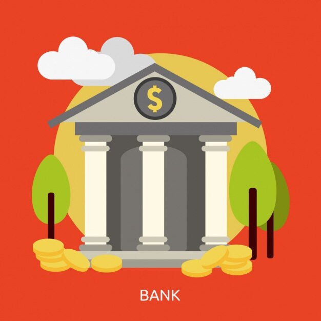Diseño de fondo de banco