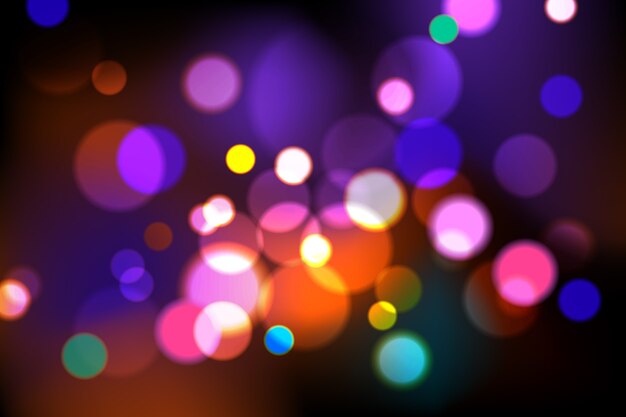 Diseño de fondo bokeh