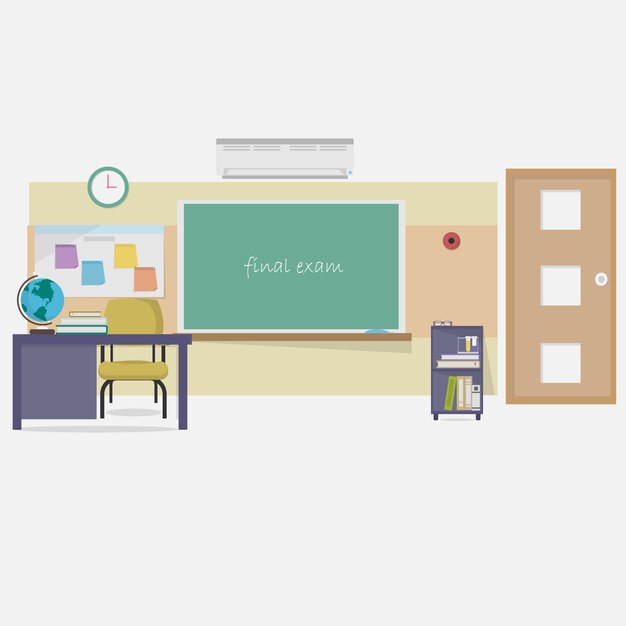 Diseño de fondo de clase