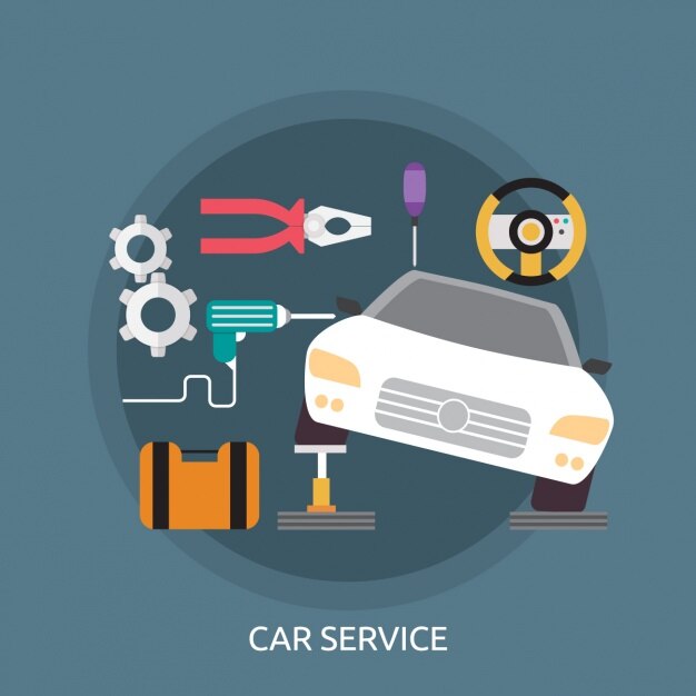 Diseño de fondo de coche
