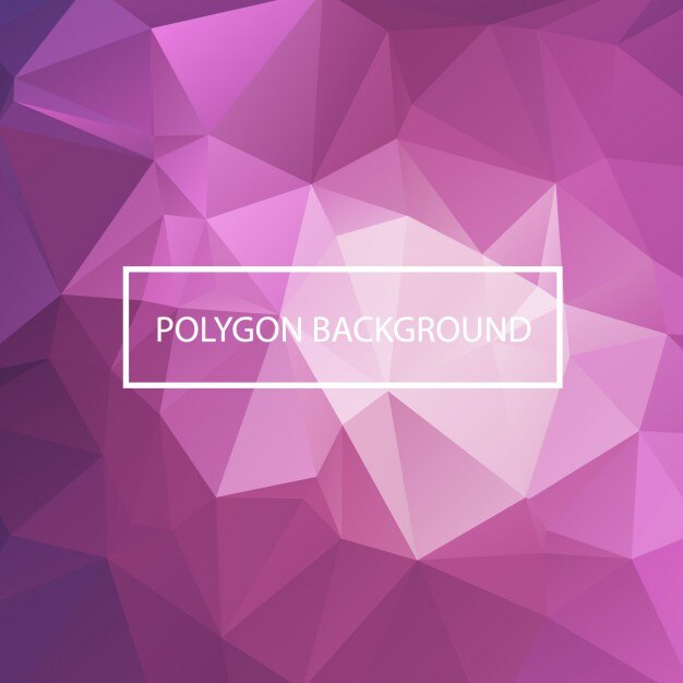 Diseño de fondo colorido poligonal